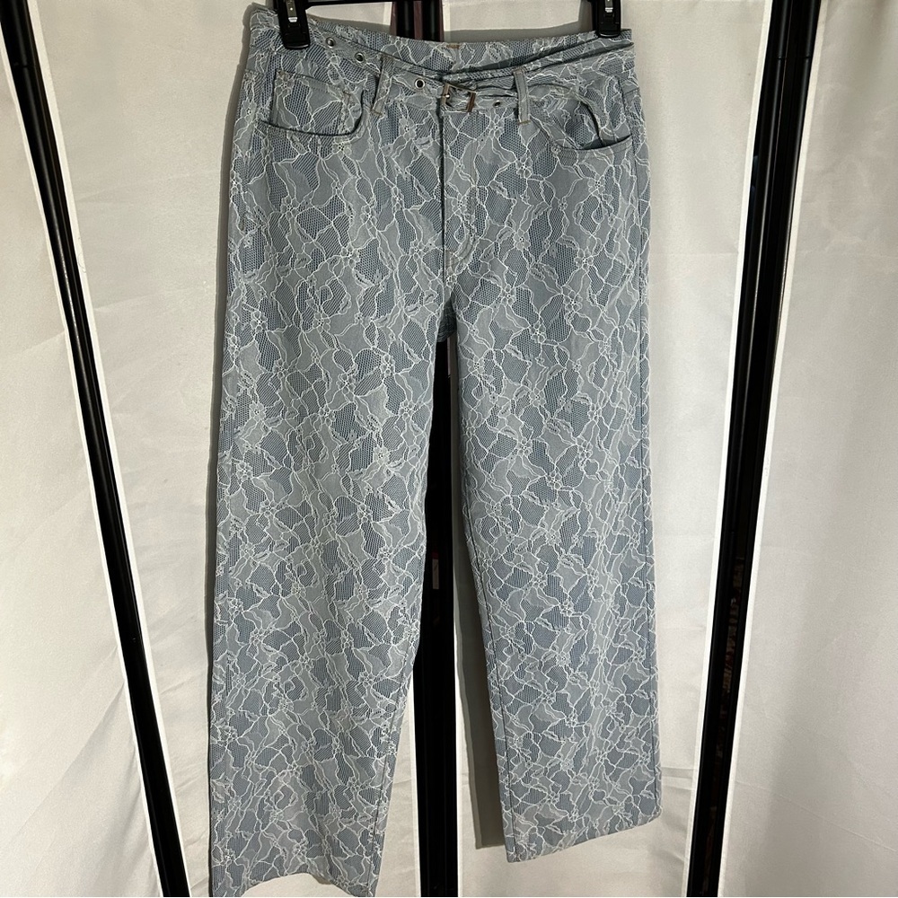 Forever 21 Gray Straight Leg Pants